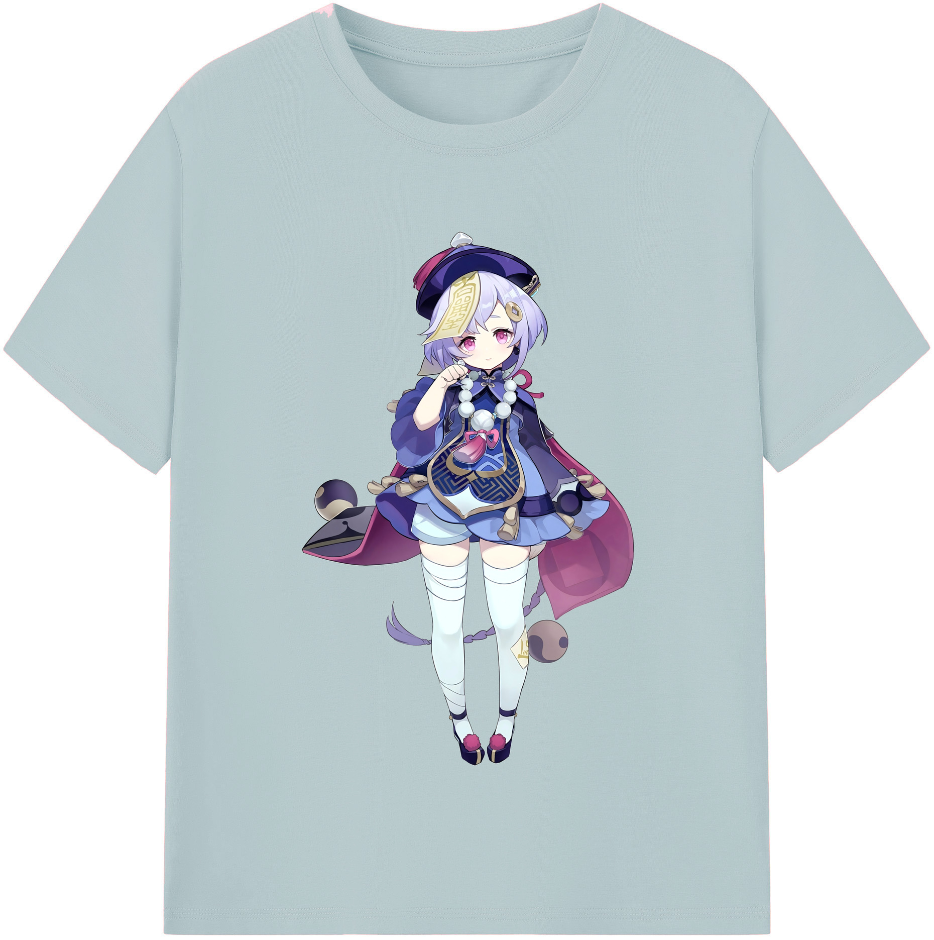 げんし神 七七 なな  genshin Nana 綿100％半袖Tシャツ（フロントプリント）